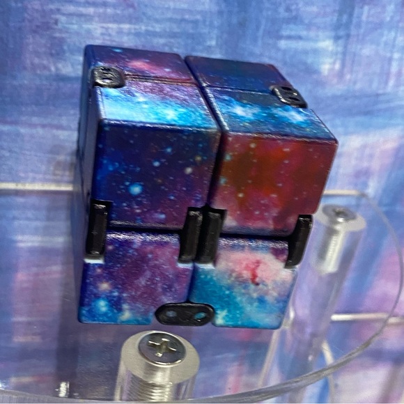 Premium Galaxy! Fidget Cube! See Video! 🔥❤️💜💙 - Picture 4 of 4